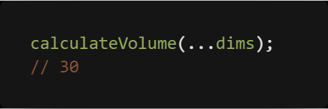 JavaScript: The Spread Operator